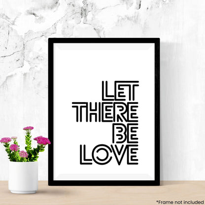 let-there-be-love in frame