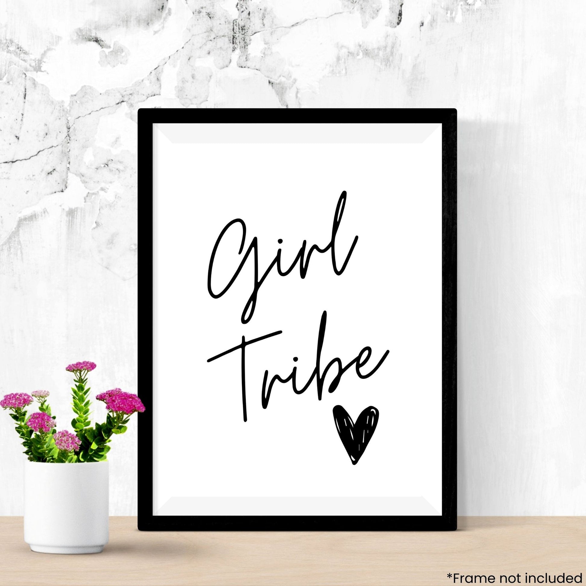 girl-tribe in frame