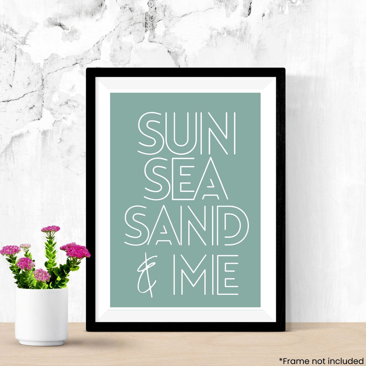 sun-sea-sand-and-me in frame