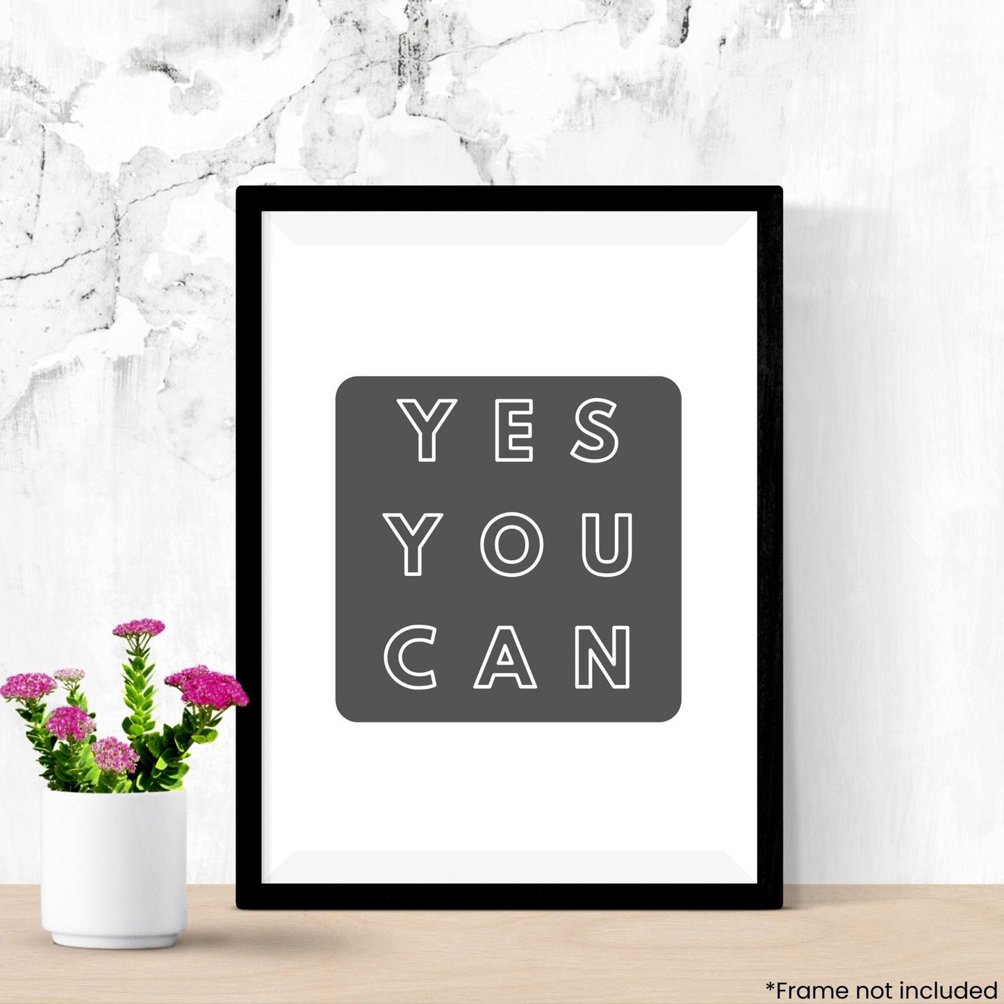 yes-you-can in frame