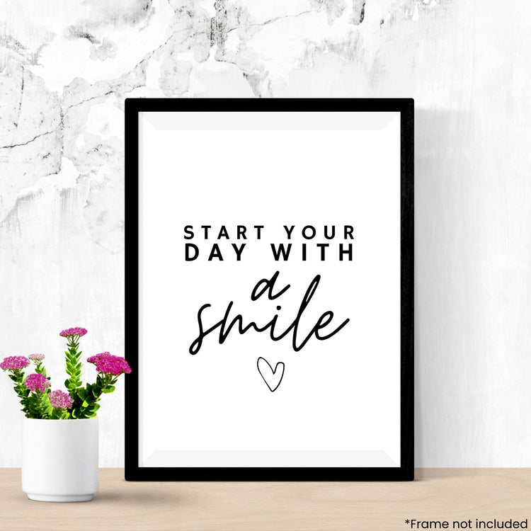 start-your-day-with-a-smile in frame