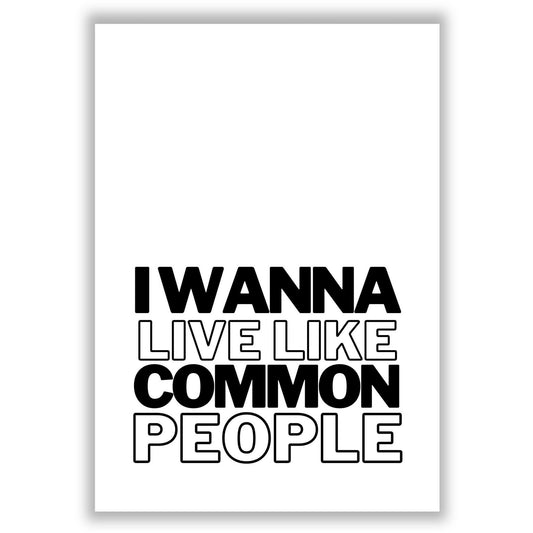 common-people print