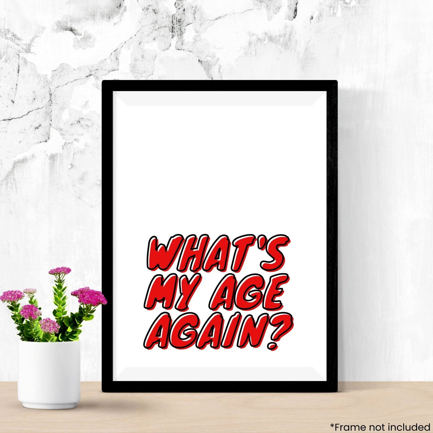 whats-my-age-again in frame