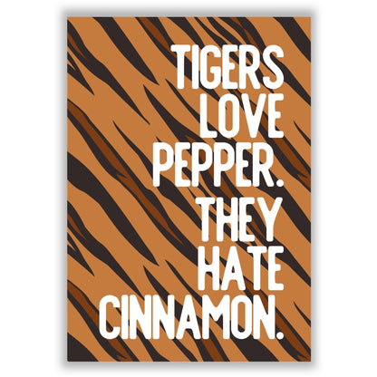 tigers-love-pepper print