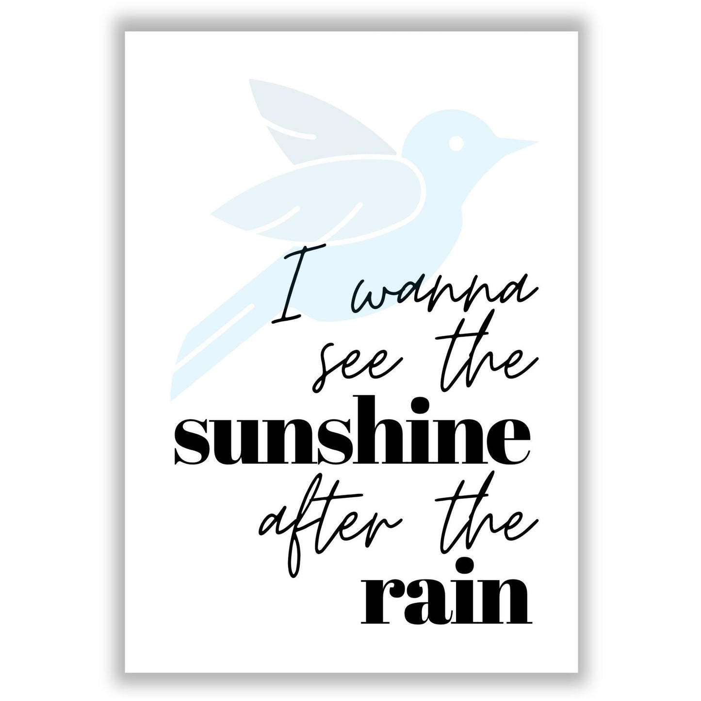 sunshine-after-the-rain print