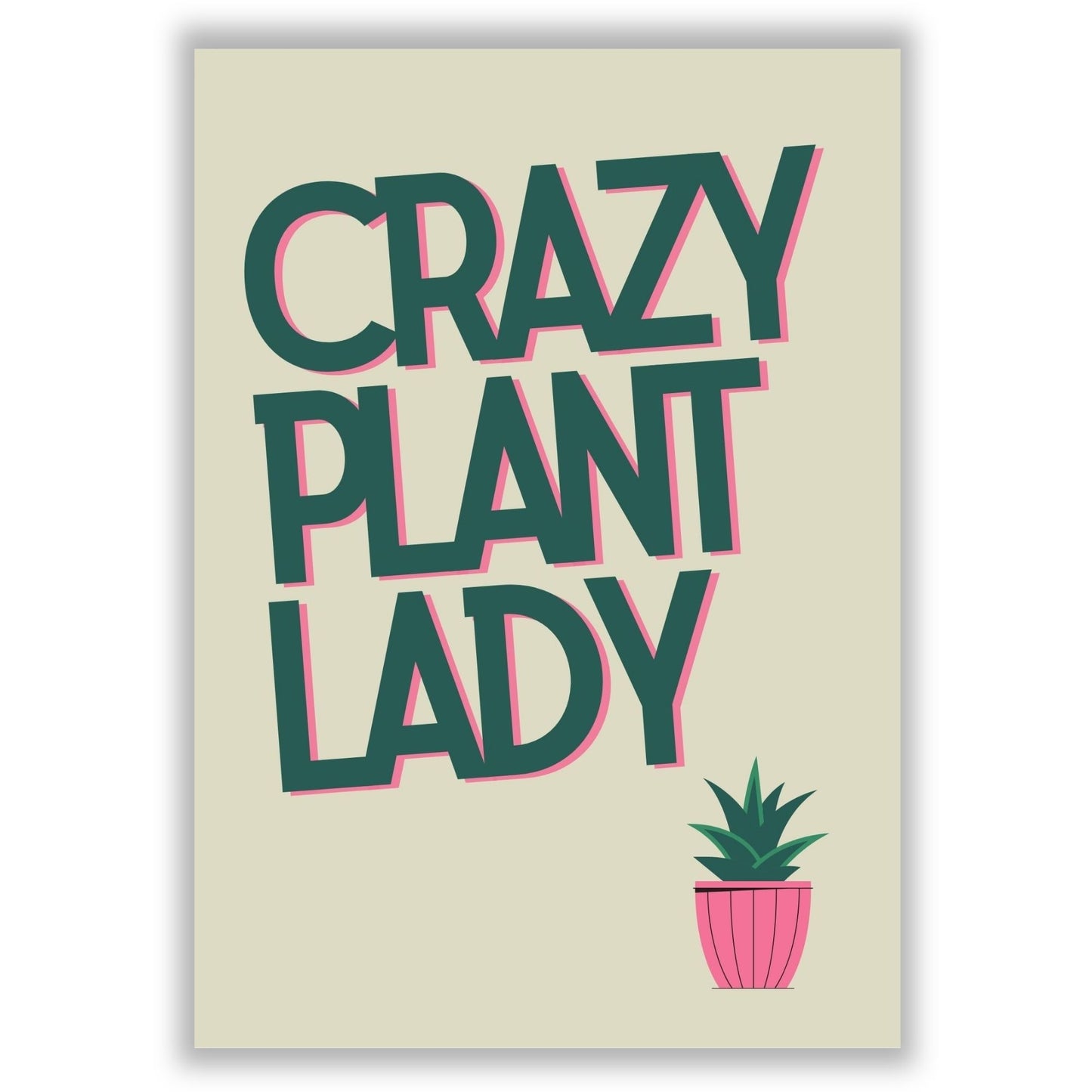 crazy-plant-lady print