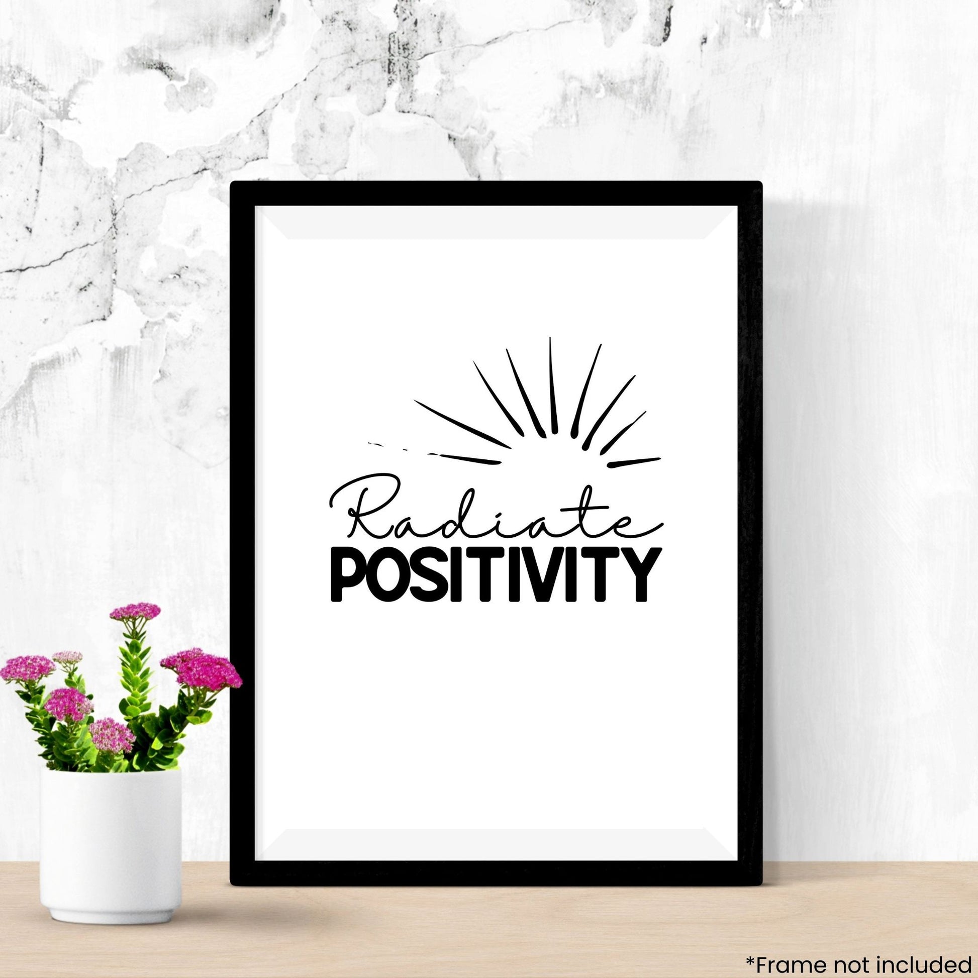 radiate-positivity in frame