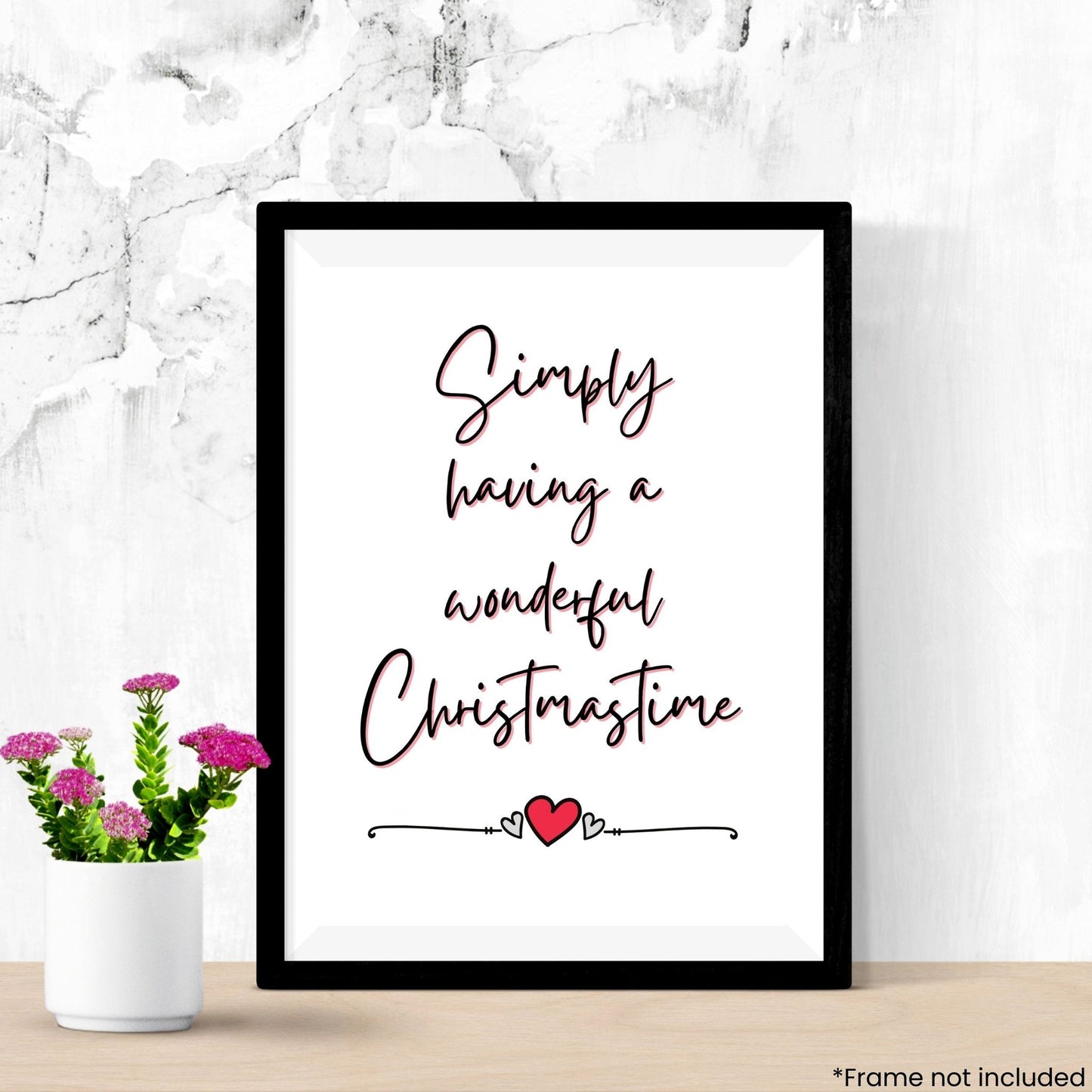 wonderful-christmastime in frame