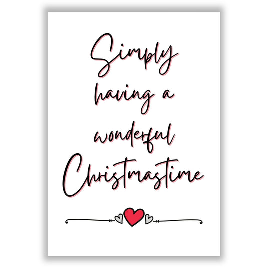 wonderful-christmastime print