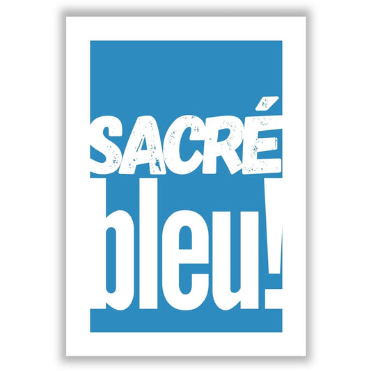 sacre-bleu print