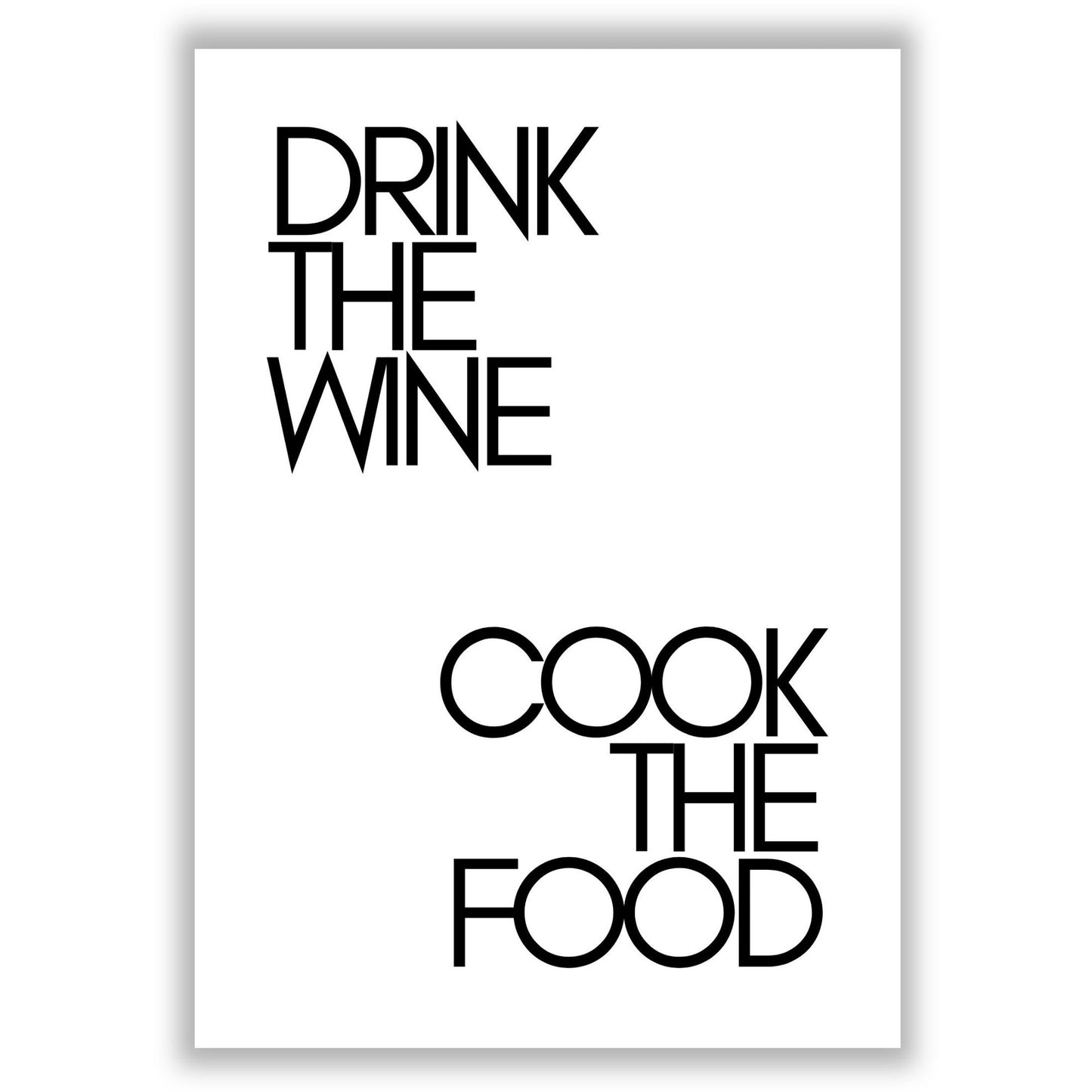 drink-the-wine print