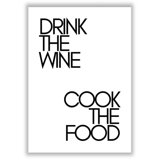 drink-the-wine print