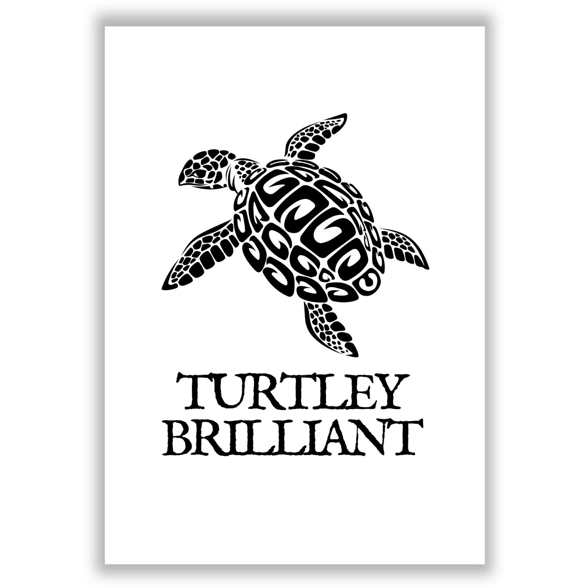 turtley-brilliant print