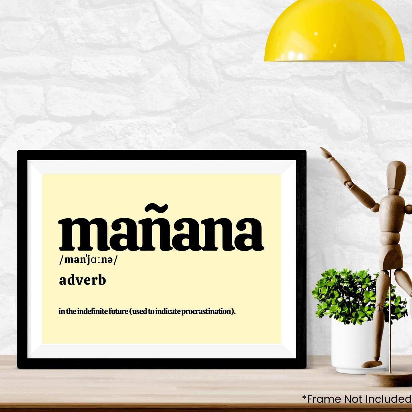 manana in frame