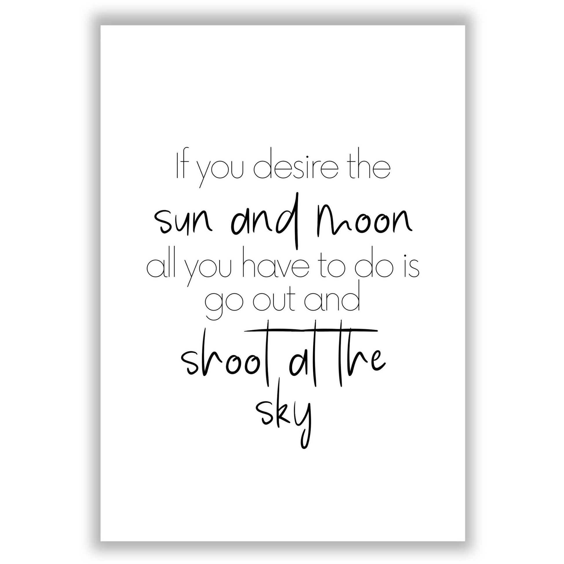 shoot-at-the-sky print