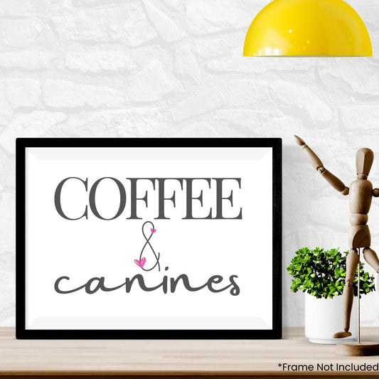 coffee-and-canines in frame