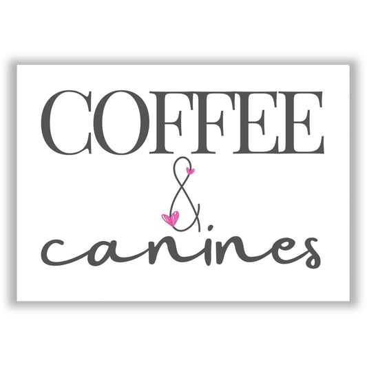 coffee-and-canines print