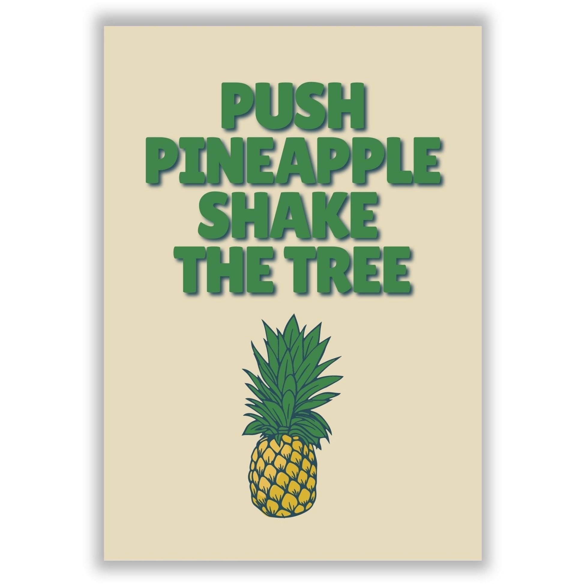 push-pineapple print