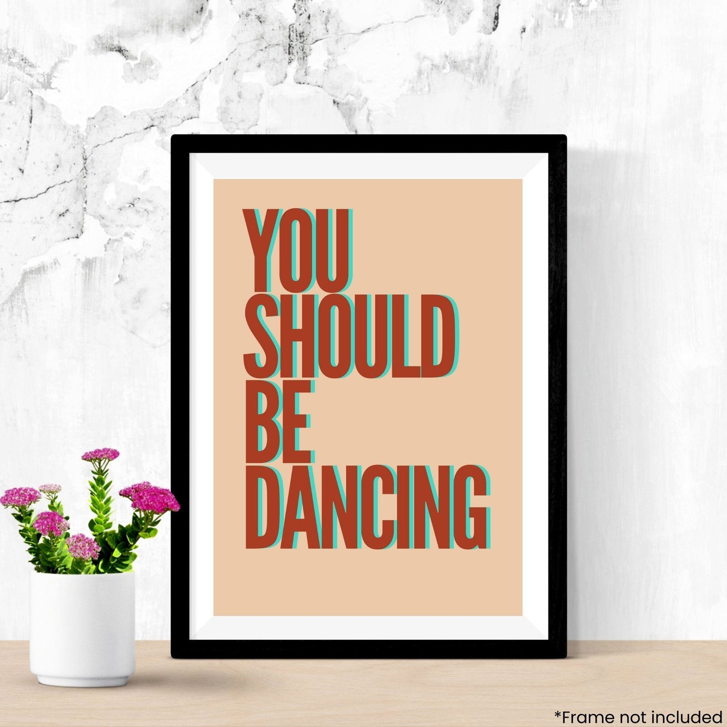 you-should-be-dancing in frame