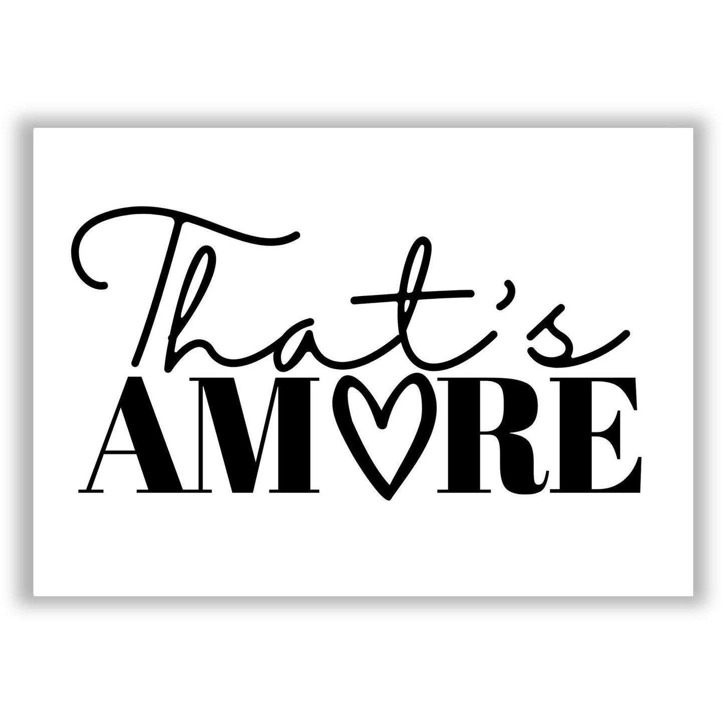 thats-amore print