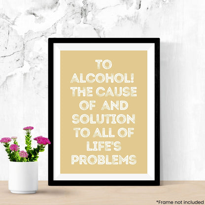 to-alcohol in frame