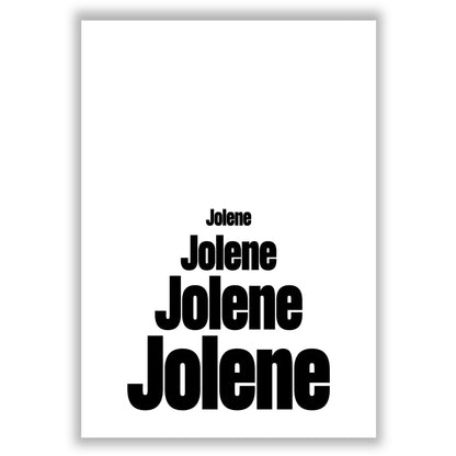 jolene print