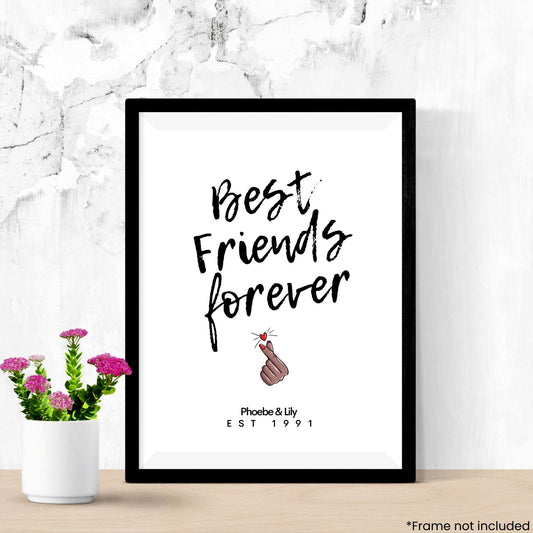 best-friends-forever in frame