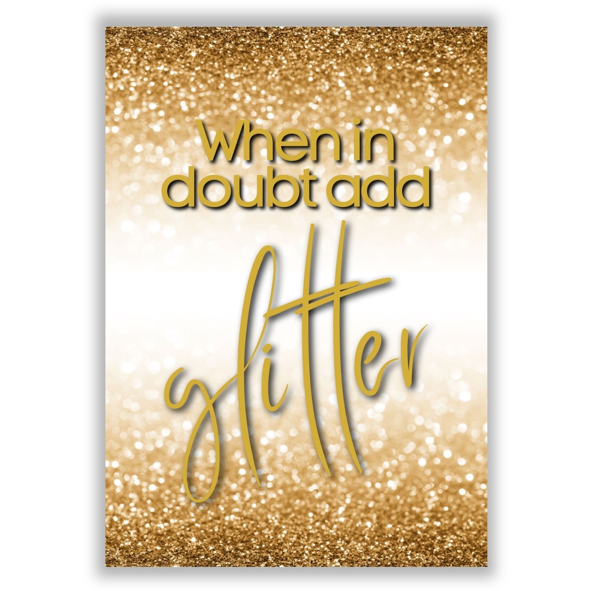 add-glitter print