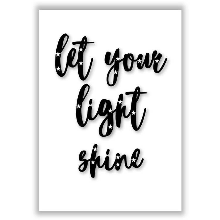 let-your-light-shine print