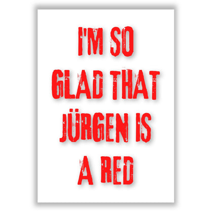 jurgen-is-a-red print