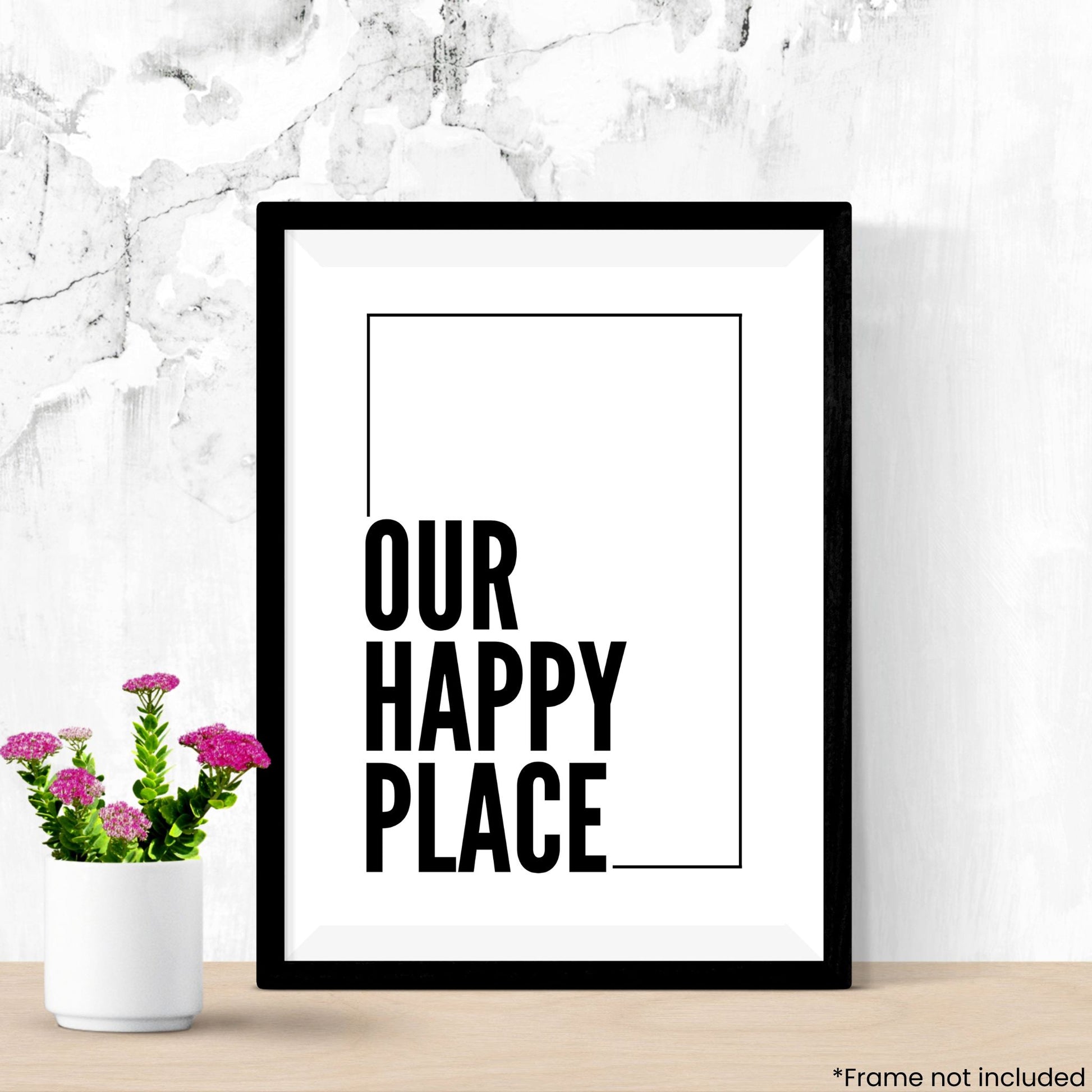 our-happy-place in frame