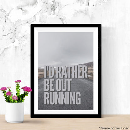 rather-be-running in frame