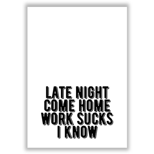 work-sucks print