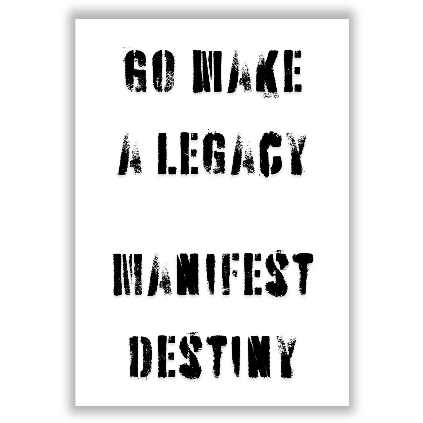 manifest-destiny print